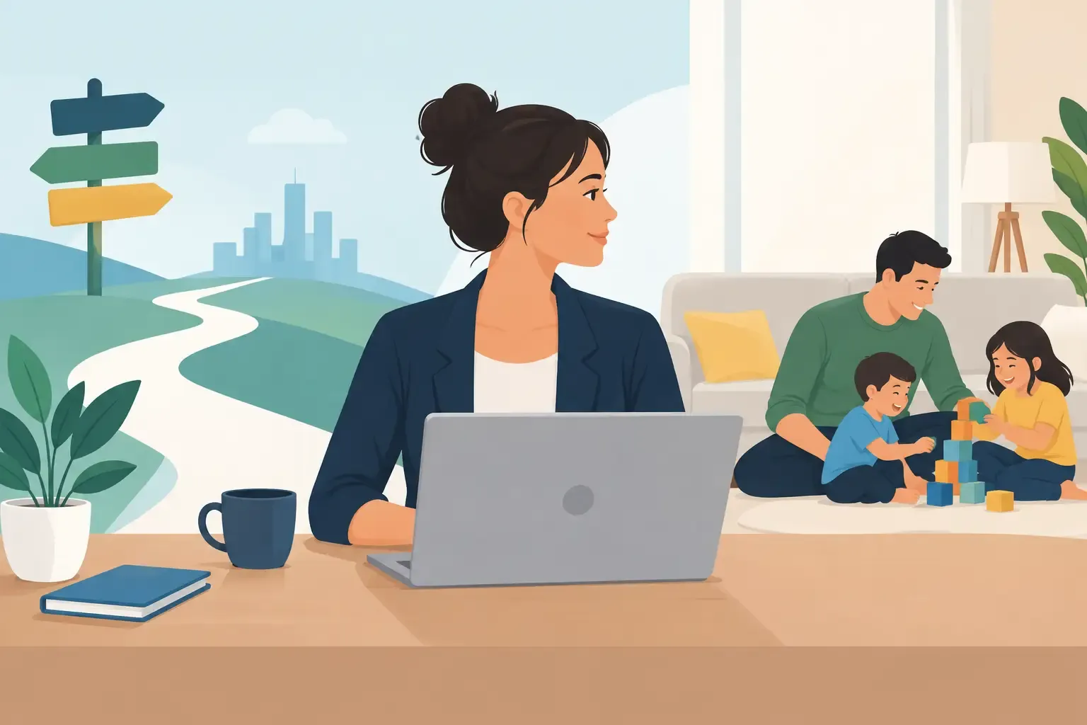 Career Pivots That Work Around Family Life
