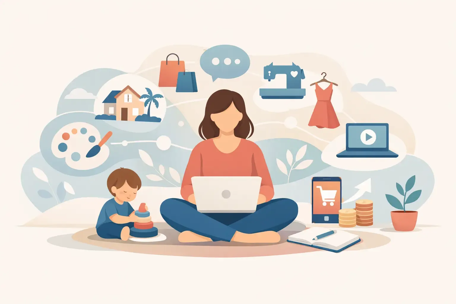 9 Flexible Income Ideas for Mums
