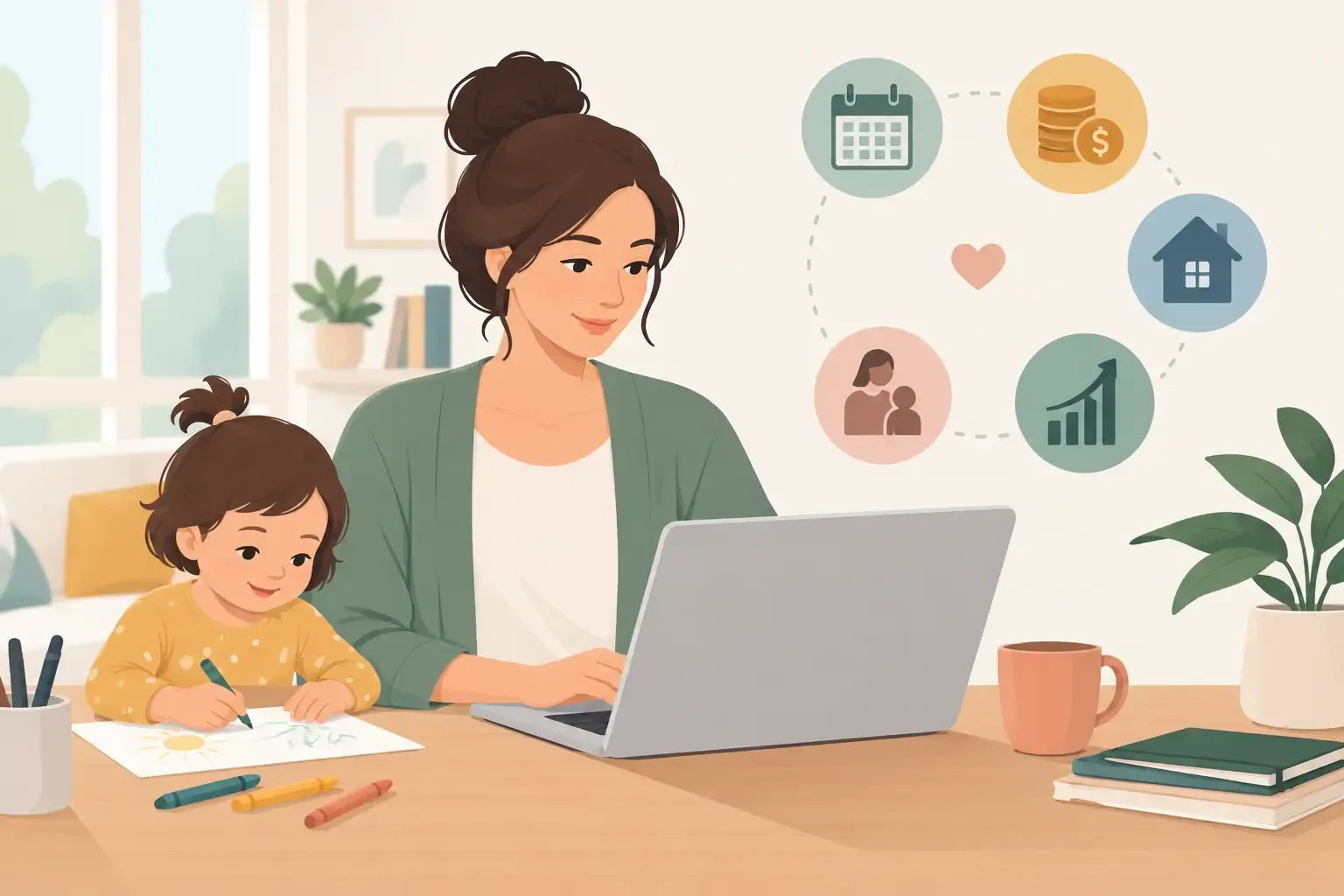 A Flexible Income Planning Guide for Mums