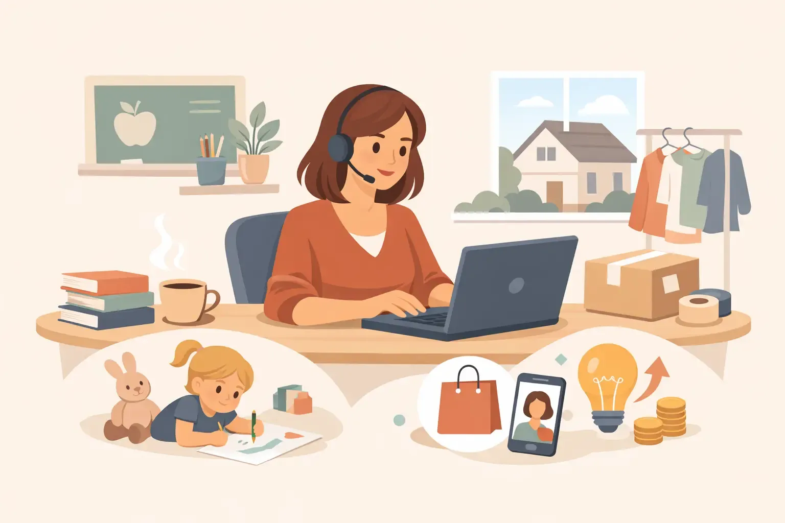 Former Teacher Home Business Example for Mums