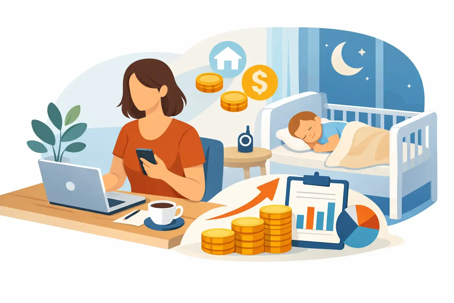 How to Build Income During Nap Times at Home